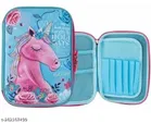 Unicorn Theme Pencil Case 