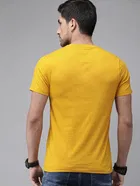 Round Neck Printed T-Shirt for Men 
