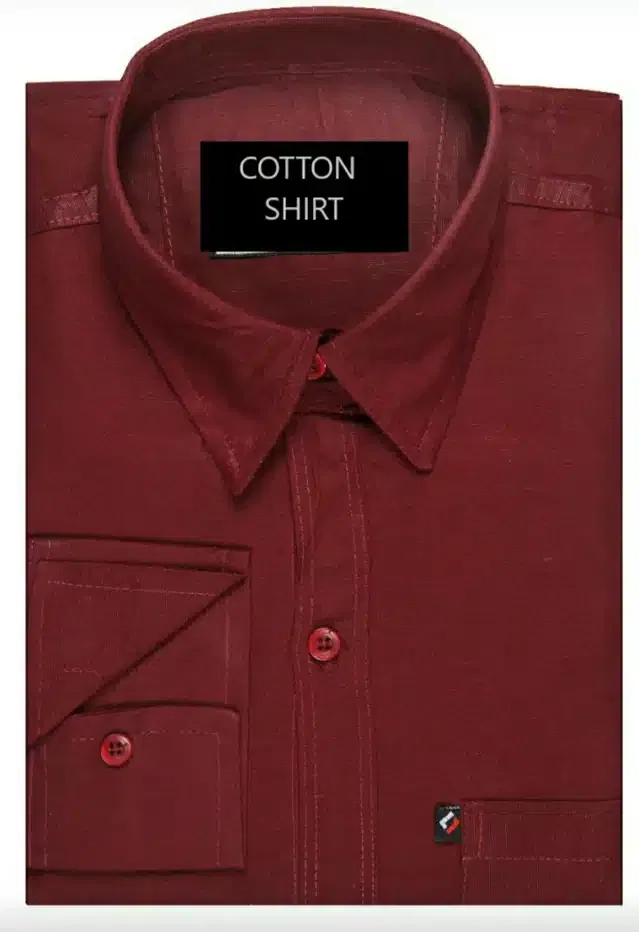 Exclusive Long Sleeves Shirt for Men (Red, XXL) (JME-68)