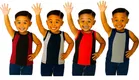 Cotton Solid Innerwear for Boys, Multicolour, Pack of 4 