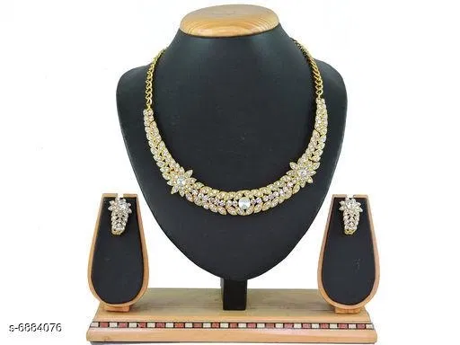 Princess Fusion Jewellery Set for Women, Pack of 5 (Grey, Free Size)