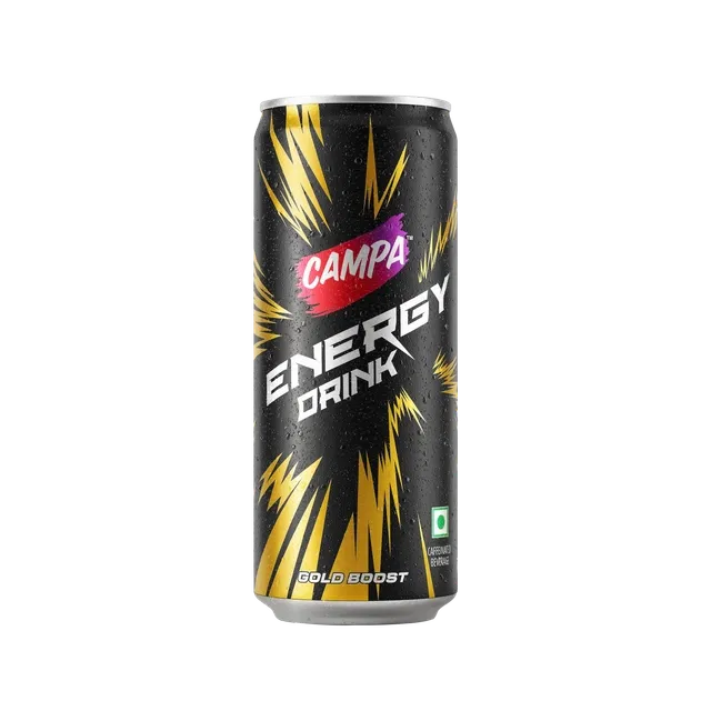 कैंपा एनर्जी ड्रिंक गोल्ड बूस्ट 330 ml (कैन)