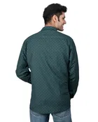 Poly Cotton Full Sleeves Printed Shirt for Men 