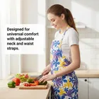 Cotton Cooking Apron, Multicolor, Free Size