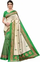 Svb Saree Mysore Silk Kalamkari Saree 