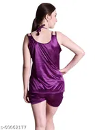 Satin Nightdress Set for Women 