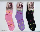 Poly Cotton Socks for Women 