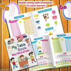 My Table Book Multiplication Workbook for Kids Learning Math Tables Practice Skills Brain Development Daily Study Tool Perfect for Homeschooling Nursery Kindergarten Primary Students Educational Activity Workbook