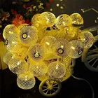 Metal Mesh cylinder 10 LED Hanging Decoration/Diwali Light