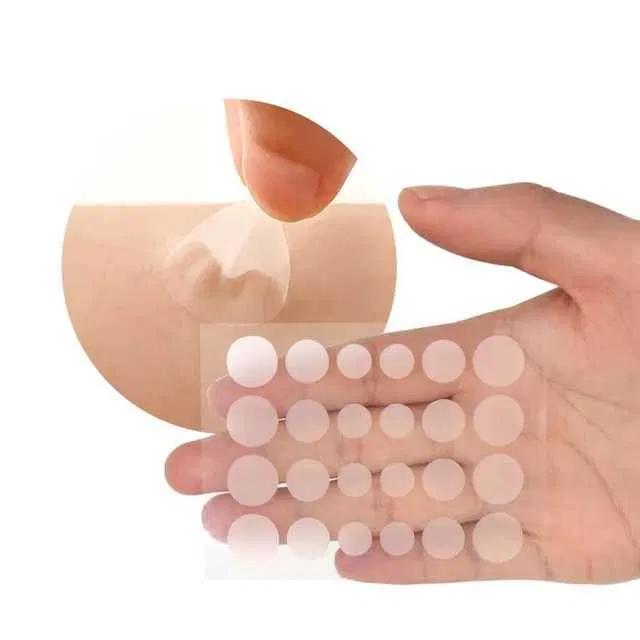 Pack of 36 Invisible Waterproof Pimple Patch Sheet for Girls (Transparent)