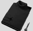 High-Neck Solid T-Shirts for Men 