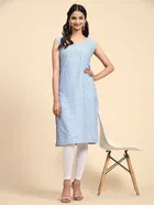 Crepe Printed Kurti for Women 