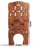 Wooden Holy Book Stand, Brown, Pack of 1