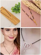 Gold Plated Designer Pendant Mangalsutra for Women 