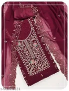 Embroidered Floral Patiala Suits for Women 