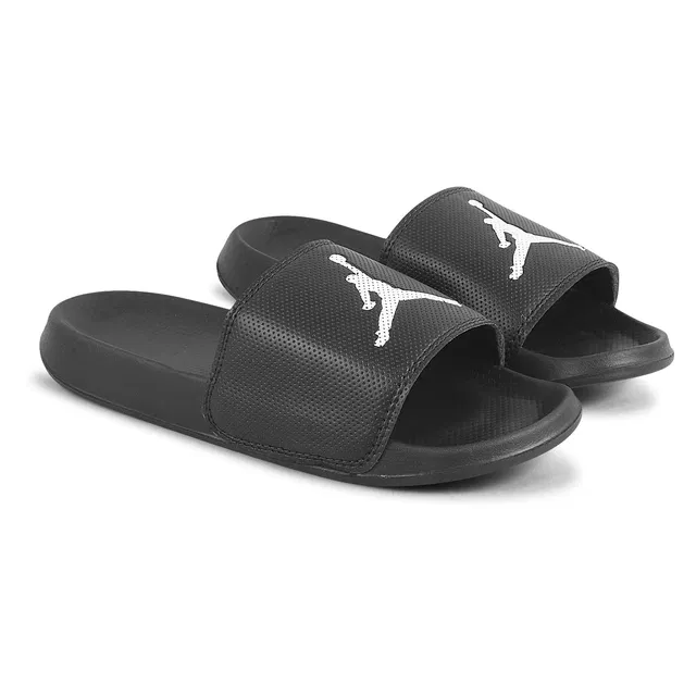Slider for Men (Black, 8)