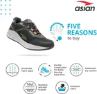 ASIAN Black Sports,Walking,Training,Gym,Stylish, Running Shoes For Men/Boys 