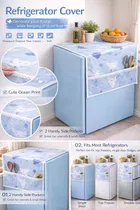 Aquatic Blue Proof fridge top cover