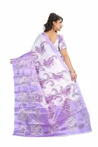 SVB साड़ी टफेटा साड़ी विदआउट ब्लाउज पीस 