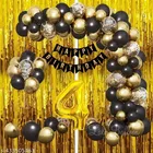 33 Pcs 4th Birthday Decoration kit for Kids, Multicolour, Set of 1