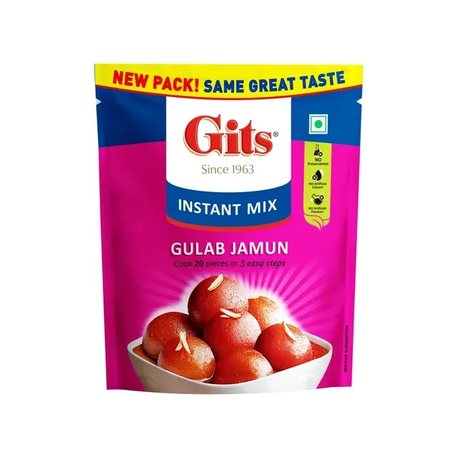 गिट्स गुलाब जामुन इंस्टेंट मिक्स 100 g