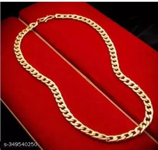 Rope Chain for Men (Gold, Pack of 1)