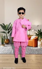 Cotton Blend Sherwani for Boys 