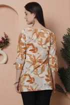 Cotton Printed Top for Women 