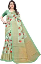Yashika Designer Women's Saree Art Silk With Unstitched Blouse Piece 