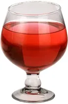 Fancy Water & Wine Glass 