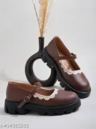 Solid Ballerinas for Women 