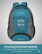 ONEGO Contemporary Laptop Backpack - Stylish Water-Resistant Backpack for College, Office, School, Travel & Outdoor Use 
