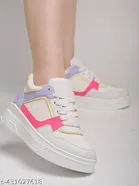 Colorblocked Mesh Sneakers for Women 