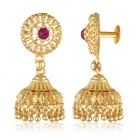 Brass Gold Plated Jhumkas for Women 