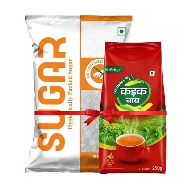 सिटीमॉल न.1 कड़क चाय 250 g + शुगर 1 kg