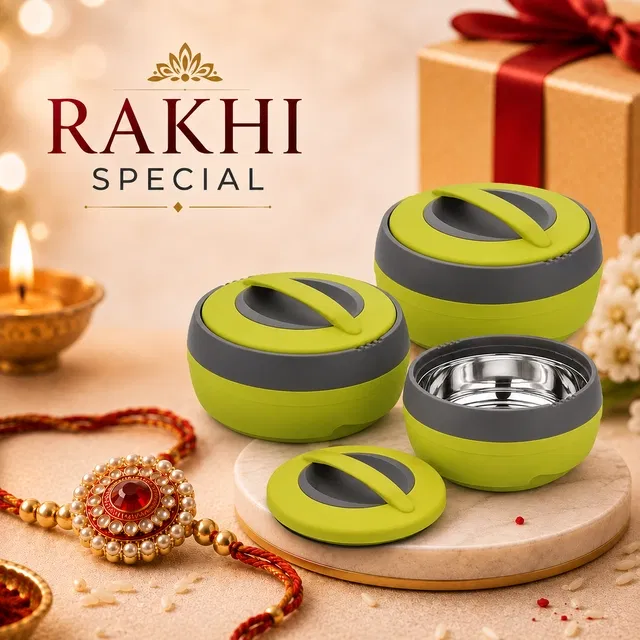 Asian Cosmos Casserole Set of 3 | Rakhi Special