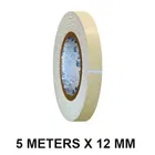 Oddy Double-Sided Foam Tape 12mm (5 Meter, Pack of 1)