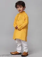 Cotton Kurta with Pyjama for Boys 