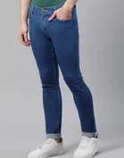 Denim Solid Jeans for Men 