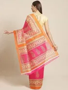 शारदा क्रिएशन मैसूर सिल्क प्रिंटेड साड़ी 