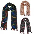 Chiffon Printed Scarves for Women & Girls 
