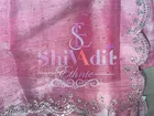 Jimmy Choo Solid Saree For Women, Pink