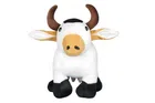 Cow Soft Stuffed Animal Toy for Kids (White)