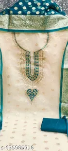 Chanderi Silk Punjabi/All Over Suits for Women 