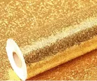 Decor Wallpaper for Home/Kitchen Gold Emboss Printed 45x200cm