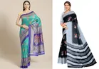 Art Silk Printed Saree for Women 
