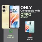 OPPO A59 5G Rubber Mobile Cover 