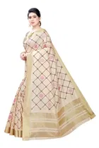 Printed Saree with Blouse Piece for Women 