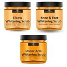 Park Daniel Elbow, Knee Feet and Underarms Whitening Scrub (Pack of 3, 100 g) (SE-1596)