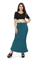 Lycra Solid Saree Petticoat for Women 